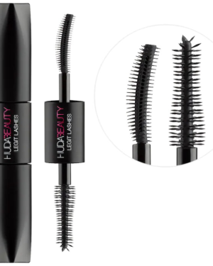 HUDA BEAUTY Mini LEGIT LASHES Double-Ended Volumizing and Lengthening Mascara