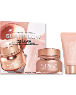 Glam Glow ✨  ROSÉ GLOW Eye Cream & Face Mask Set