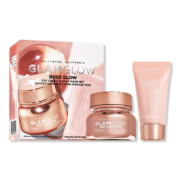 Glam Glow ✨  ROSÉ GLOW Eye Cream & Face Mask Set