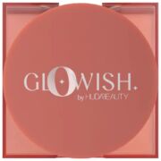 HUDA BEAUTYGloWish Cheeky Vegan Soft Glow Powder BlushColor: Sassy Saffron – warm orangey nude