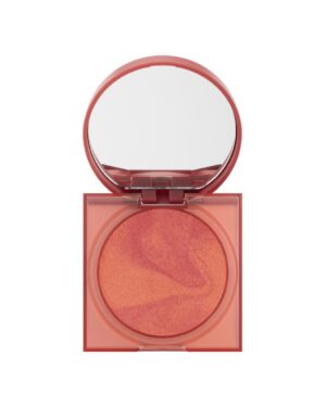 HUDA BEAUTYGloWish Cheeky Vegan Soft Glow Powder BlushColor: Sassy Saffron – warm orangey nude