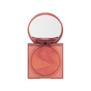 HUDA BEAUTYGloWish Cheeky Vegan Soft Glow Powder BlushColor: Sassy Saffron – warm orangey nude