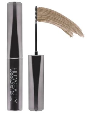 HUDA BEAUTY#BombBrows Full ‘n Fluffy Volumizing Fiber GelColor: Warm Blonde – for blonde hair with golden undertone