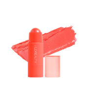 Huda Beauty Cheeky Tint Blush Stick Coral Cutie bright orange-pink